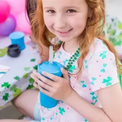 Re-Play 3pk Silicone No Pull Out Straws with Brush