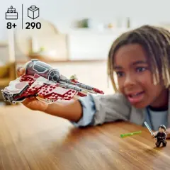 LEGO Star Wars The Clone Wars Ahsoka's Jedi Interceptor Spaceship Building Toy 75401