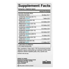 Natural Factors Ultimate Probiotic, Senior's, 35 Billion CFUs, 30 Vegetarian Capsules