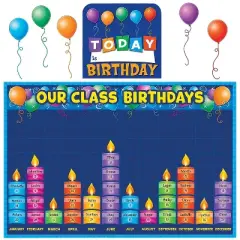 Teacher Created Resources Birthday Graph Bulletin Board Set 80 pieces (TCR5335)