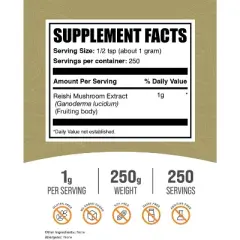 BulkSupplements Reishi Mushroom Extract Powder