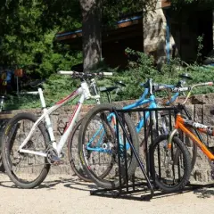 Saris Mighty Mite Bike Storage Rack, Bike Floor Stand, 6 Bikes