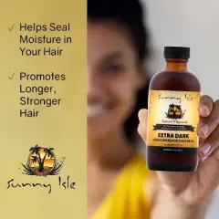 Sunny Isle Jamaican Black Castor Oil Extra Dark ((8 oz XL LARGE) Boost & Stimulates Hair Growth | Thicker Hair | Moisturizes Scalp Jamaica