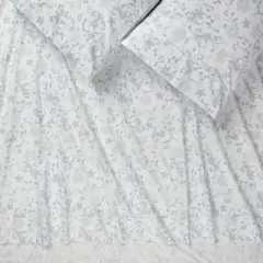 Chanasya Floral Print Microfiber Sheet Set