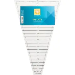 EZ Quilting Fat Cats Ruler-12"X7"