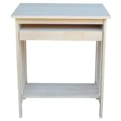 International Concepts Mission Computer Stand Unfinished