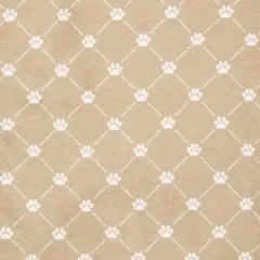 Bone Dry Microfiber Trellis Printed Pet Towel 3 Piece Set, Taupe