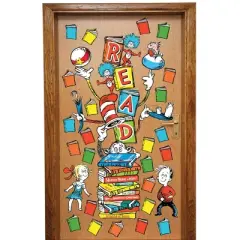 Eureka&reg; Dr. Seuss&trade; Reading All-In-One Door Decor Kit, 34 Pieces Per Set, 3 Sets