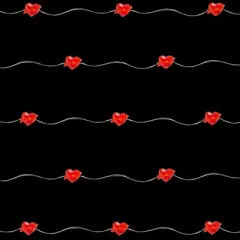 Northlight 20-Count Valentine's Day Heart and Arrow LED Fairy Lights, 6.25ft, Copper Wire