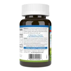 Carlson - Melatonin Gummies, 2.5 mg, Healthy Sleep, Promotes Relaxation, Vegetarian, Strawberry