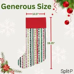 Split P Jingle Jangle Stocking Set of 2