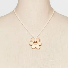 Roped Cord and Charm Quartz Pendant Necklace - Universal Thread&trade;