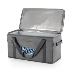 MLB Tampa Bay Rays 64 Can Collapsible Cooler - Heathered Gray