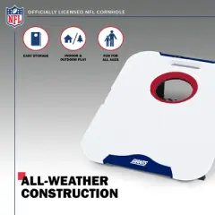 NFL New York Giants All-Weather Travel Cornhole Set