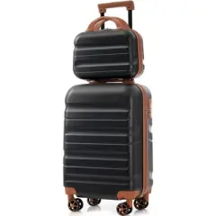 MOEPISY 6-Piece ABS Hardshell Luggage Set - Lightweight & Durable Suitcases with Dual Spinner Wheels