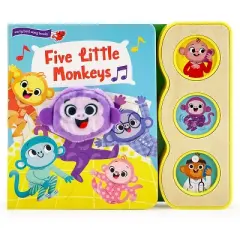 Five Little Monkeys - by  Brick Puffinton (Board Book)