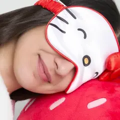 Sanrio Hello Kitty Sleep Mask - Soft Plush Eye Cover