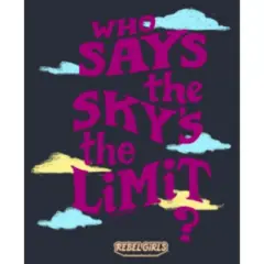 Junior's Rebel Girls Who Says the Sky&rsquo;s the Limit Festival Muscle Tee