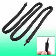 Unique Bargains Aquarium Fish Tank Rubber Hose Air Curtain Bubble Oxygen Diffuser Black 41" Length
