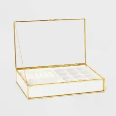 Glass Jewelry Organizer - A New Day&trade; Gold