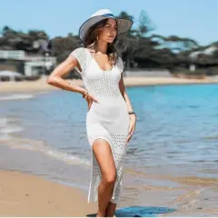 Women's Pointelle Knit Bodycon Cover-Up Dress - Cupshe