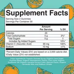 MaryRuth's Organic Kids Vitamin C Gummies