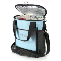 Titan by Arctic Zone 13qt Bucket Cooler with Ice Walls - Arctic Peak: Soft-Sided Portable Cooler
