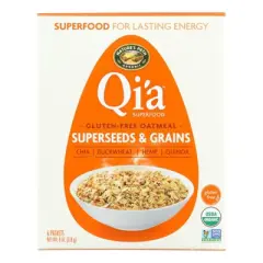 Nature's Path Organic Qi'A Gluten-Free Oatmeal Superseeds & Grains - Case of 6/8 oz