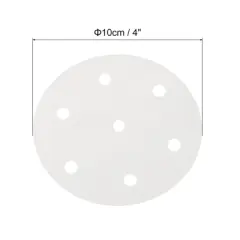 Unique Bargains Non-Stick Round Parchment Air Fryer Baking Steaming Paper Sheets White