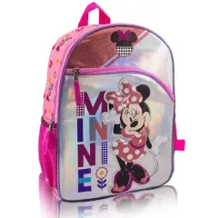 Disney Kids' Minnie Mouse 14" Backpack - Pink