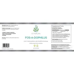 Cytoplan Fos-A-Dophilus Probiotic 60 (caps) USA
