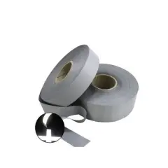 Sew On High Visibility Reflective Tape - Double Elastic