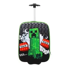 Minecraft Creeper 2-Pack Carry On Luggage Set