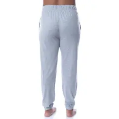DC Comics Womens' Wonder Woman Character Jogger Sleep Pajama Pants Grey
