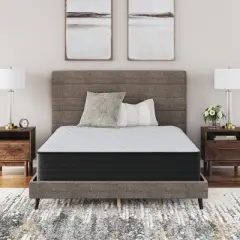 Signature Design by Ashley Palisades 14 Inch Plush Hybrid Mattress with Quick Response Memory Foam