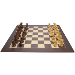 Bobby Fischer&reg; Zagreb Chess Set with Deluxe Wooden Chess Board 21.75 in.