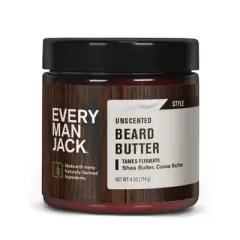 Every Man Jack Beard Butter - Unscented - 4oz