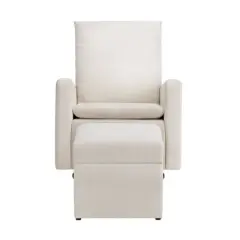 SOHO BABY Everlee Upholstered Recliner Glider/Ottoman