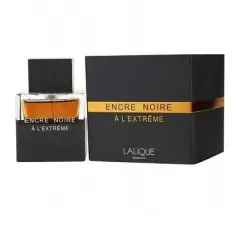 Encre Noire A L'Extreme Lalique By Lalique Men Bergamot, Elemi Resin, Cypress, Haitian Vetiver, Orris Eau De Parfum Spray 3.3 Oz