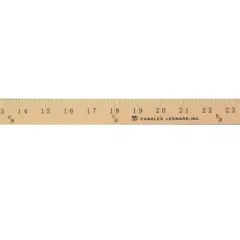 Charles Leonard Wood Yardstick, Pack of 6