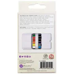Prima Watercolor Confections Watercolor Pans 12/Pkg-The Classics
