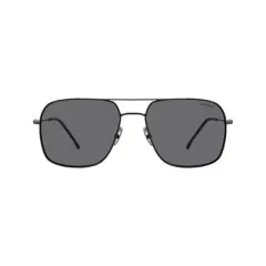 Carrera CA 247/S 003_IR Unisex Square Sunglasses Matte Black 58mm