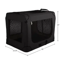 Pet Adobe Collapsible Soft-Sided Dog Crate