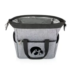 NCAA Iowa Hawkeyes On The Go Lunch Cooler - Gray