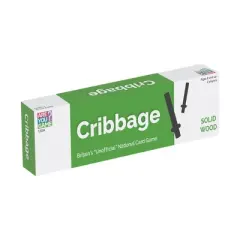 AreYouGame.com Solid Wood Cribbage Board Game