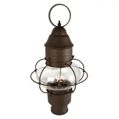 Designers Fountain Nantucket 1 - Light Lantern in  Rustique
