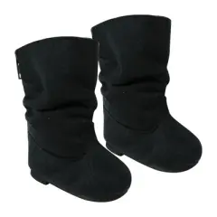Sophia&rsquo;s Suede Slouchy Boots for 18&rdquo; Dolls, Black