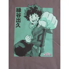 My Hero Academia Deku Punch Boy's Charcoal T-shirt