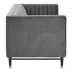 Devote Channel Tufted Performance Velvet Loveseat - Modway
