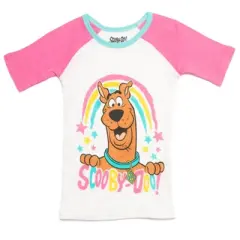 Scooby-Doo Scooby Doo Girls Pullover Pajama Shirt and Shorts Sleep Set Toddler 